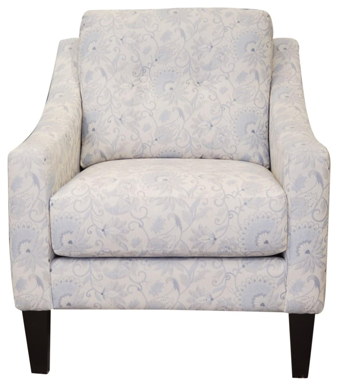 Decor-Rest 2467 2467C Mid-Century Modern Accent Chair with Sloped Track
